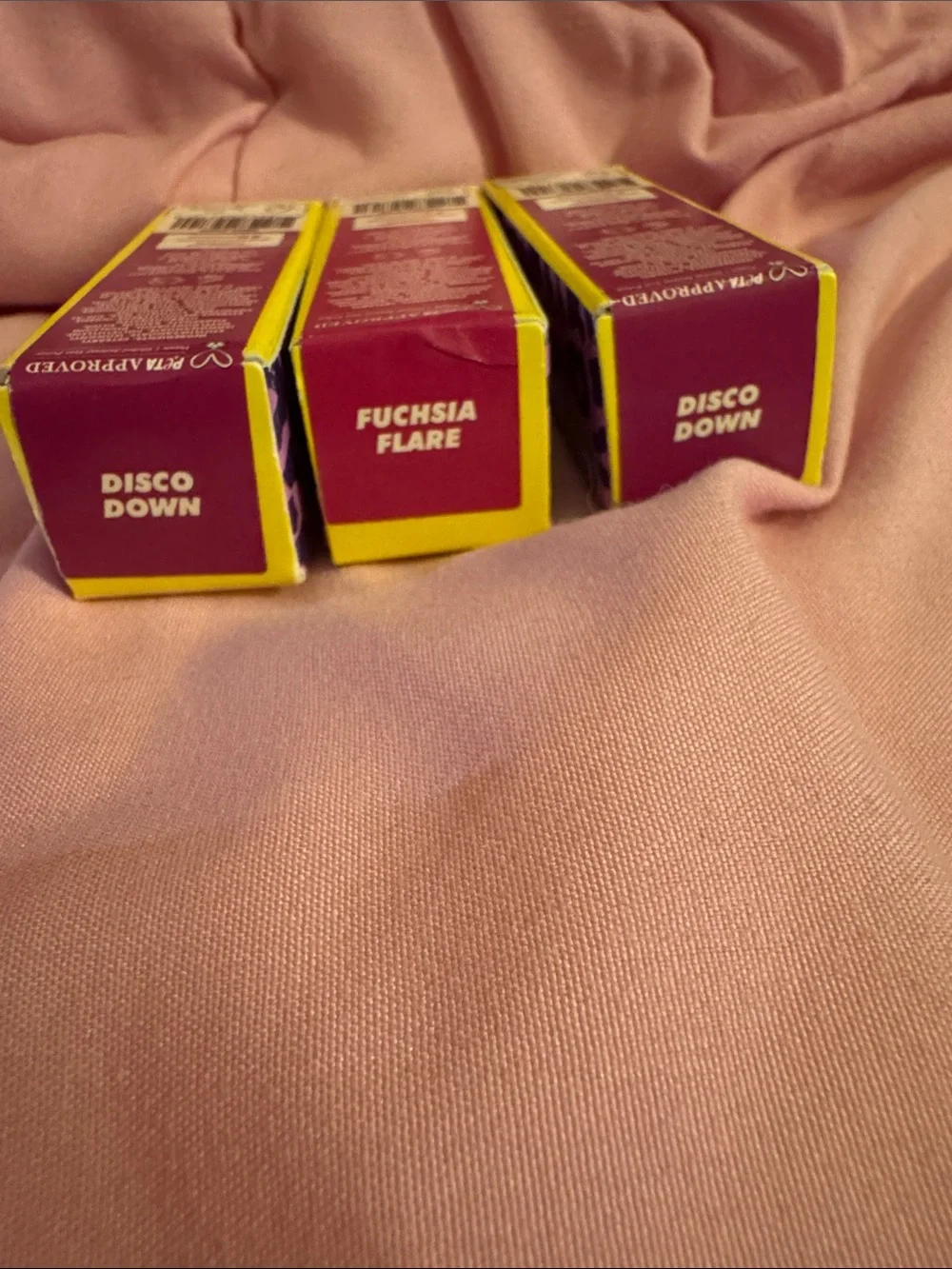 Lime Crime Soft Touch Lipstick 💄 Bundle of (3) Disco Down(2)Fuchsia Flare(1)NWT